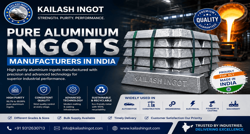 Pure Aluminium Ingots Manufacturers